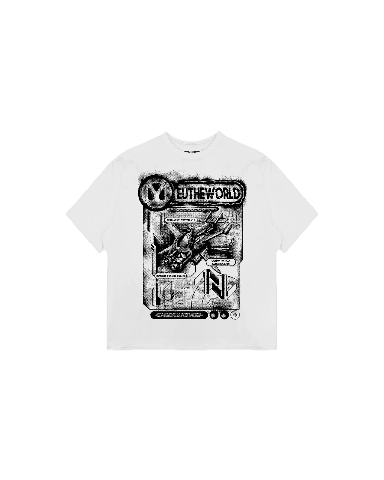 YEUTOPIA AIRCRAFT T-SHIRT