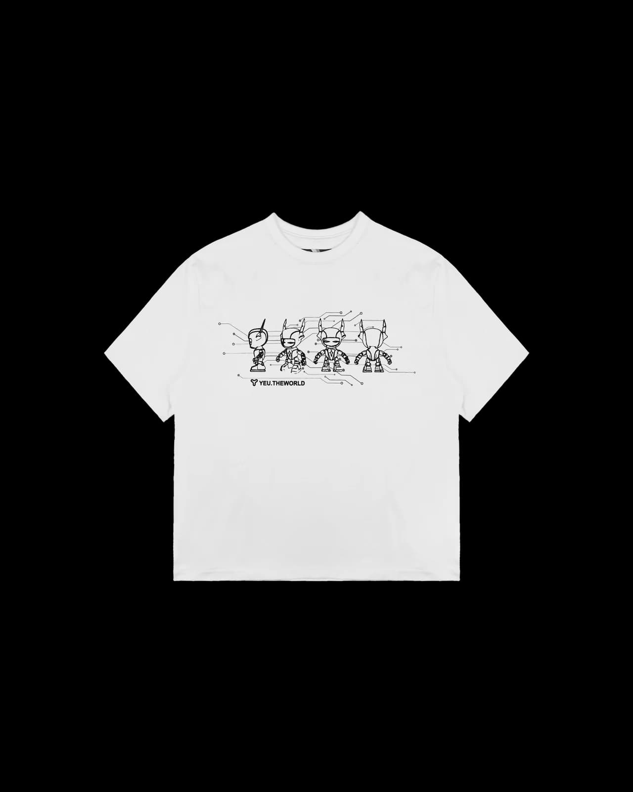 YEUTOPIA YEUBOT T-SHIRT WHITE