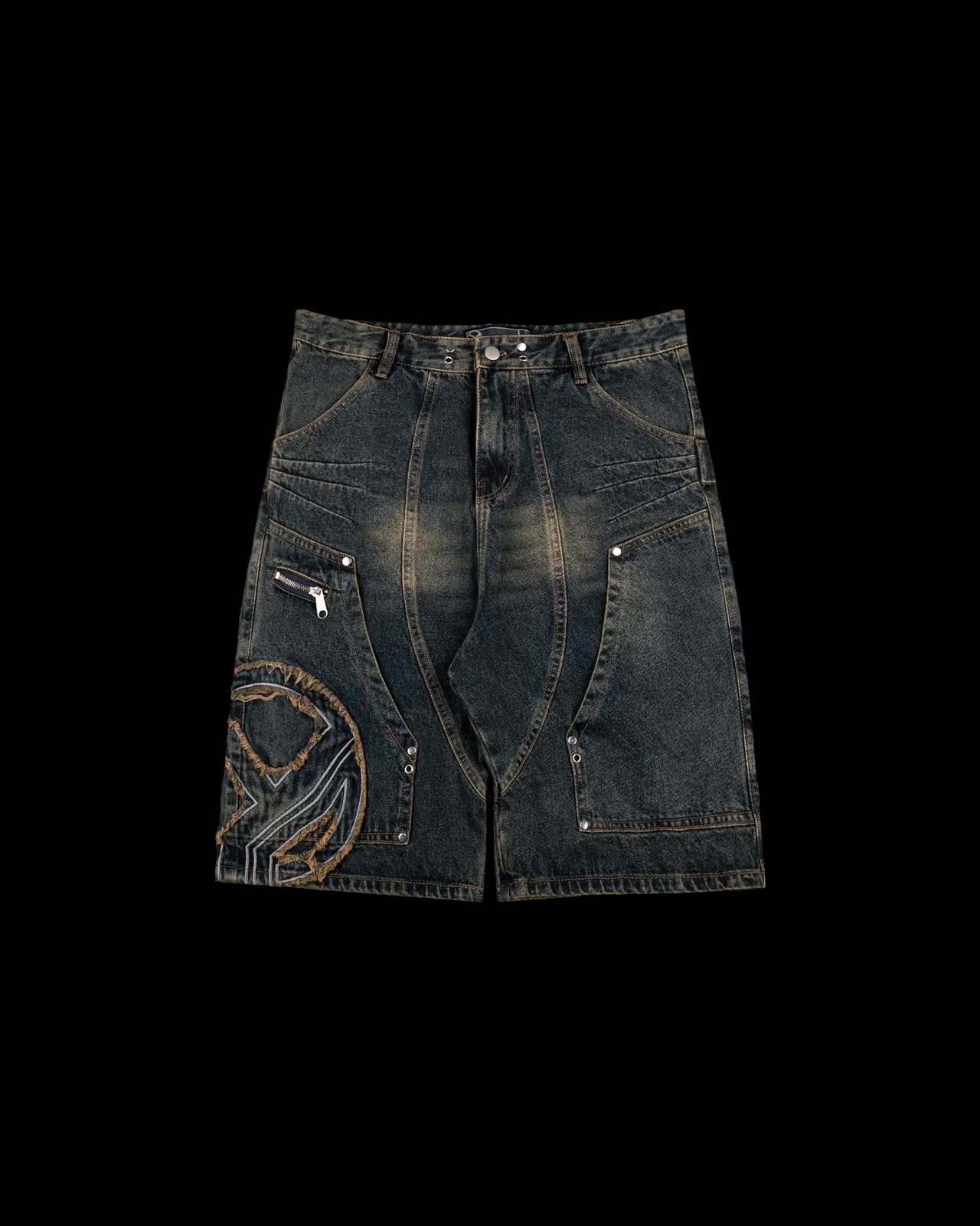 YEUTOPIA CARPENTER JORTS SAND BLUE